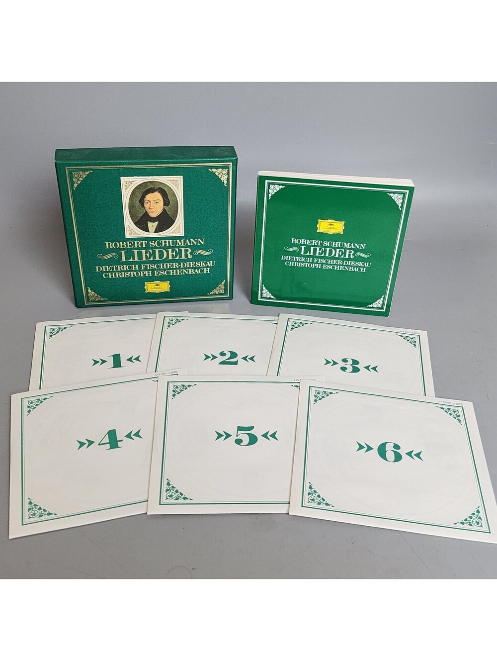 Robert Schumann Lieder Box Set 6 CD Dietrich Fischer-Dieskau Christoph